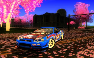 Nissan Skyline GTR34 D1GP Super Autobacs